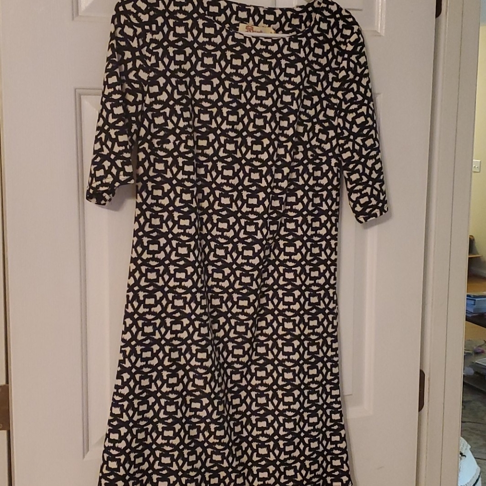 Aryeh Black and White Dress